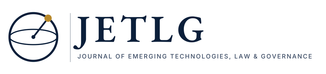 JETLG – Journal of Emerging Technologies, Law & Governance logo